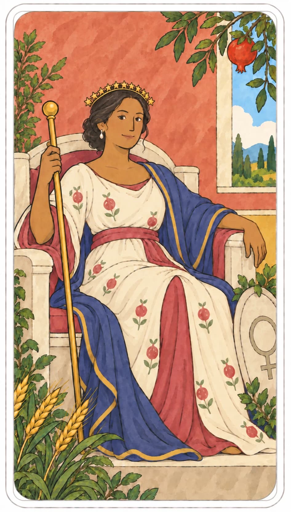 The Empress tarot card