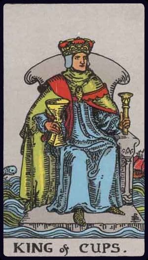 King of Cups · Rider–Waite–Smith imagery
