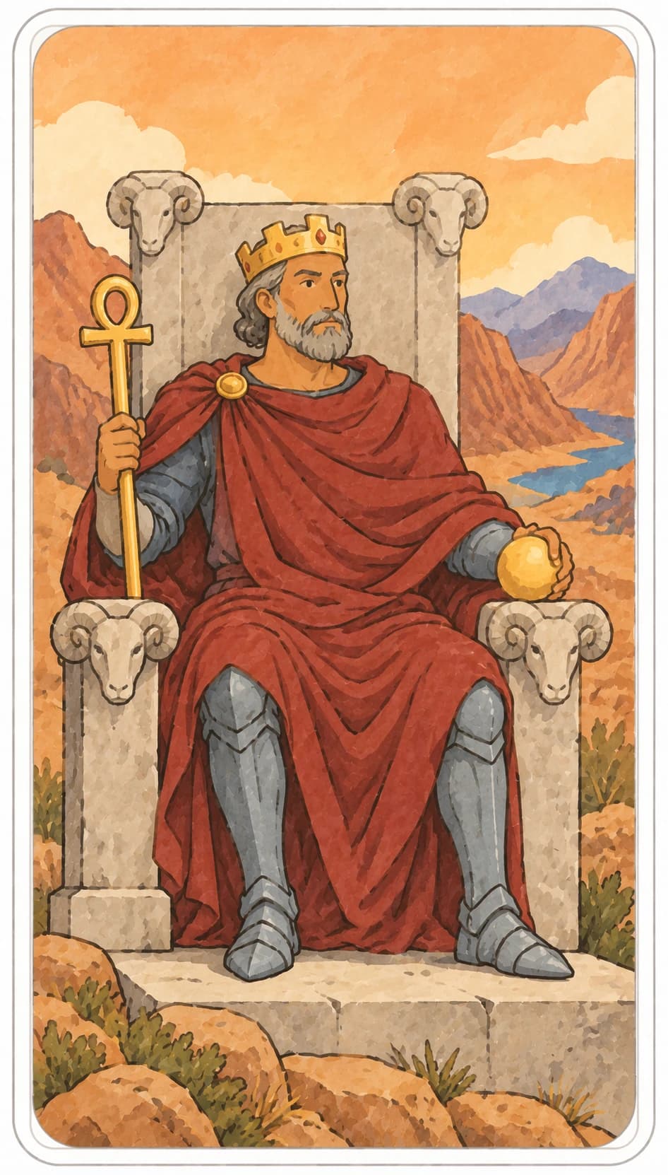 Carta de tarô: O Imperador