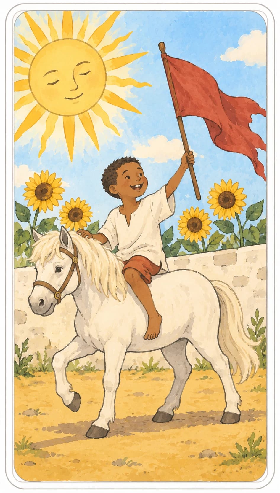 Carta de tarô: O Sol